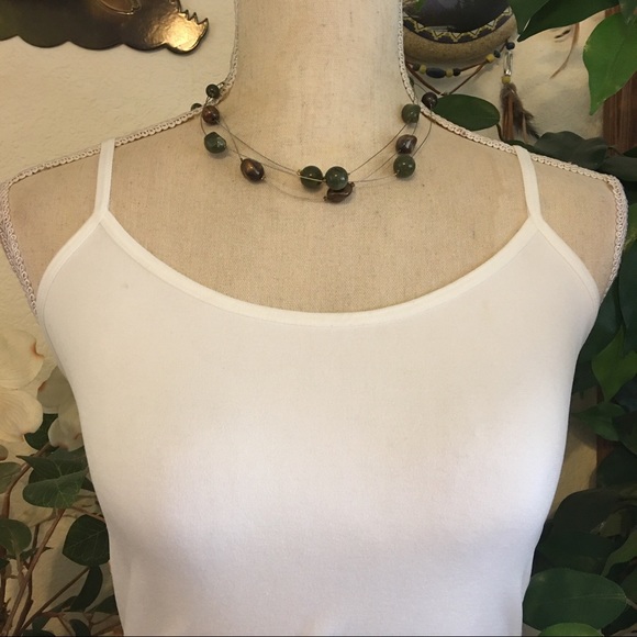 Forest tones resin floating bead jewelry set - Picture 4 of 10